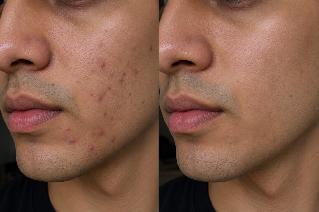 Aditya N. — before and after