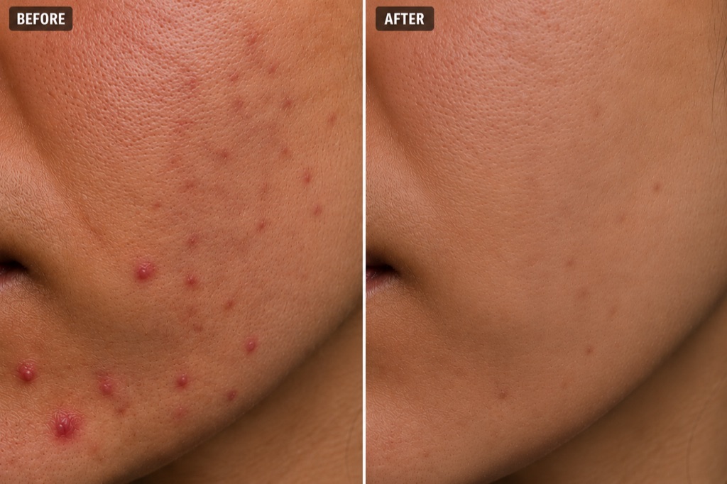 Neha S. — before and after