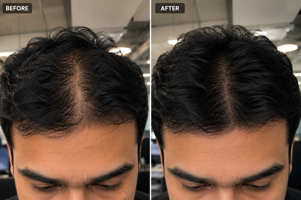 Rahul S. — before and after
